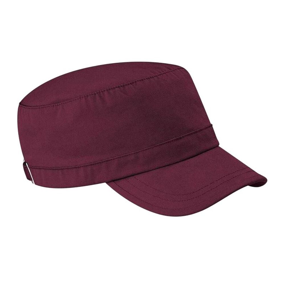 Beechfield Army Cap / Headwear / Burgundy